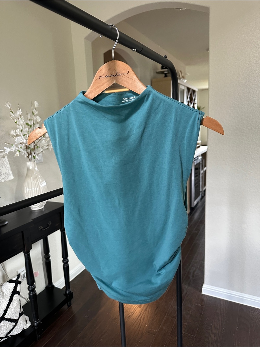 A&F Paloma Top in Deep Teal